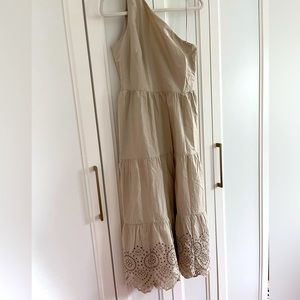 NWT- Gap one shoulder dress